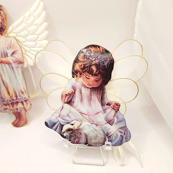 The Bradford Editions HEAVEN'S LITTLE ANGELS ornament Certificate of Authenticit - Picture 3 of 7